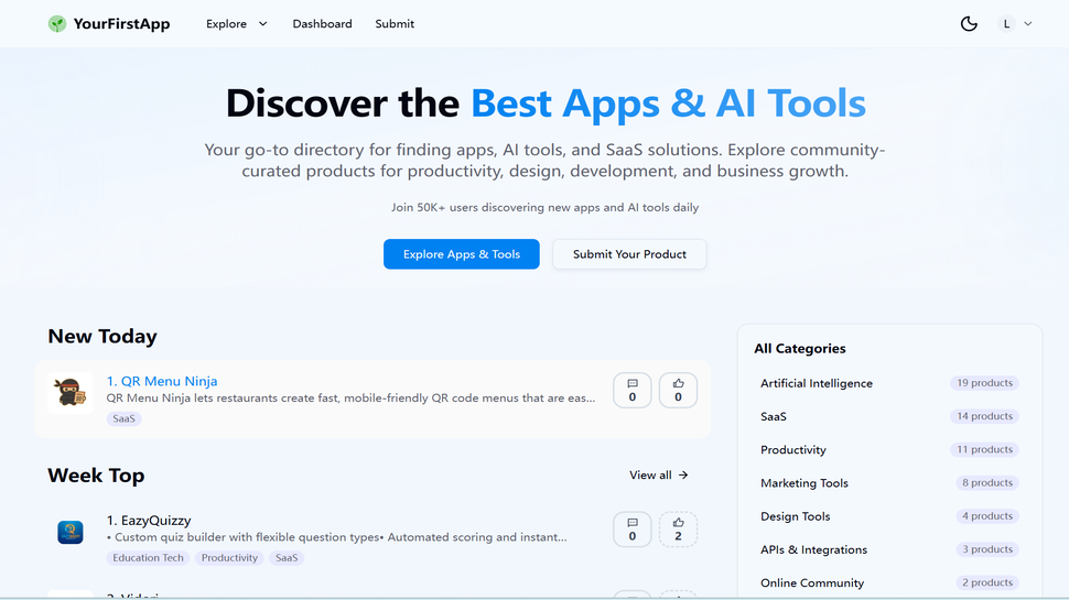 YourFirstApp screenshot